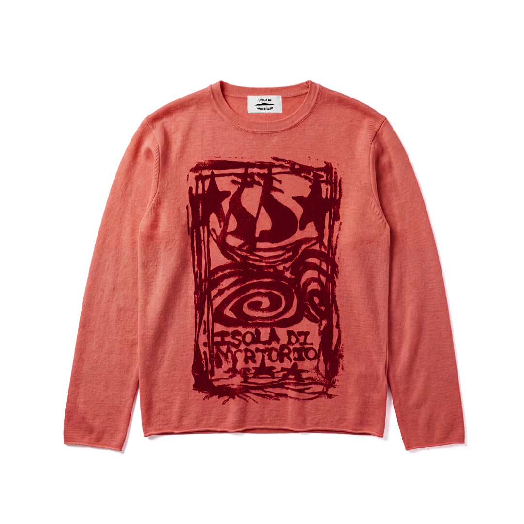 Cashmere Long Sleeve Veliero Coral