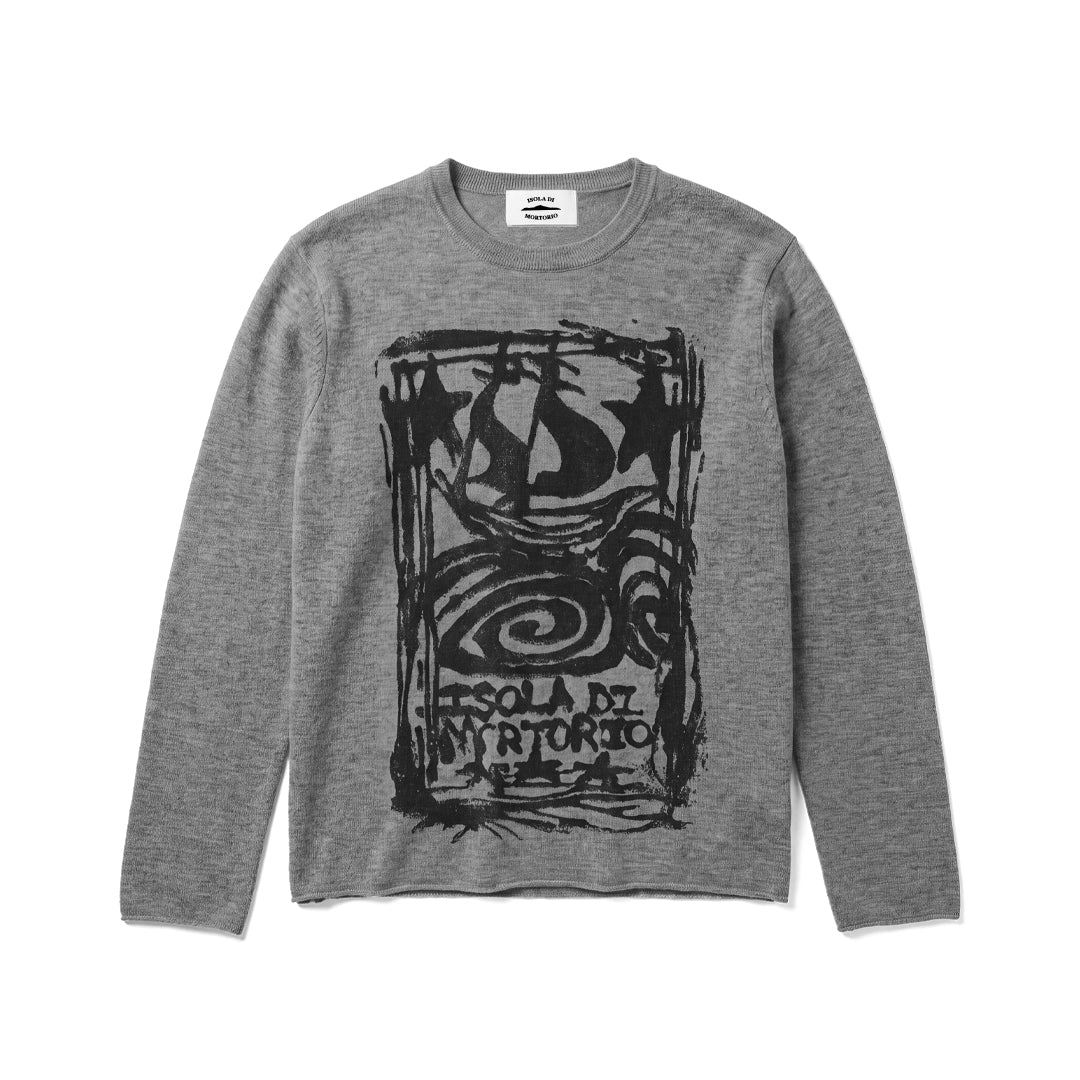 Cashmere Long Sleeve Veliero Grey