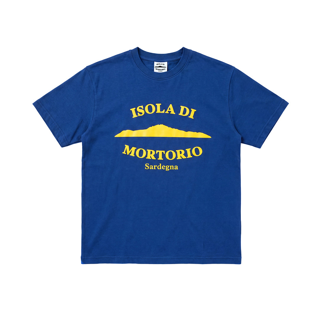 Classic Logo IDM Tee Blu/Yellow