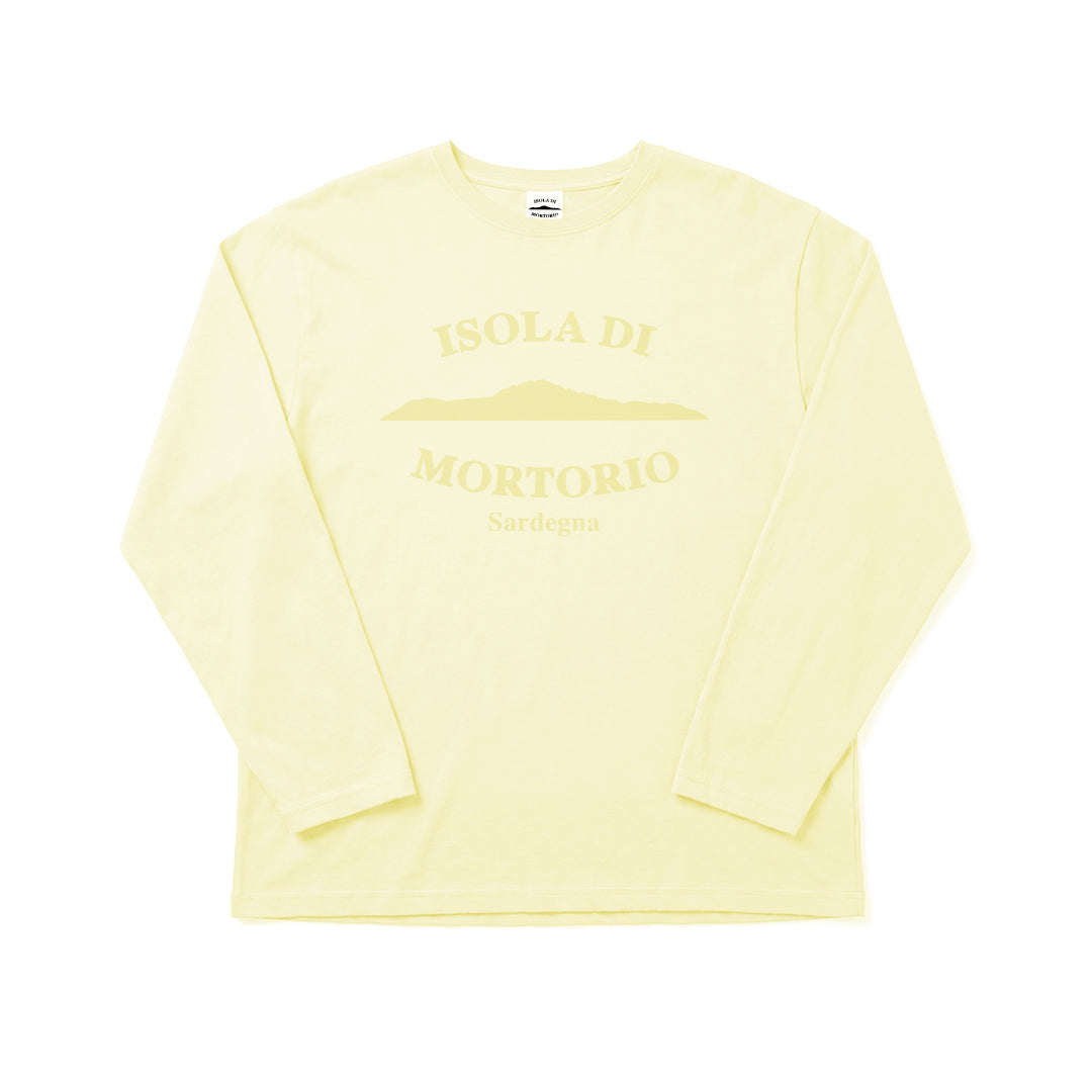 Classic Logo IDM Long Sleeve Tee Pastel Yellow