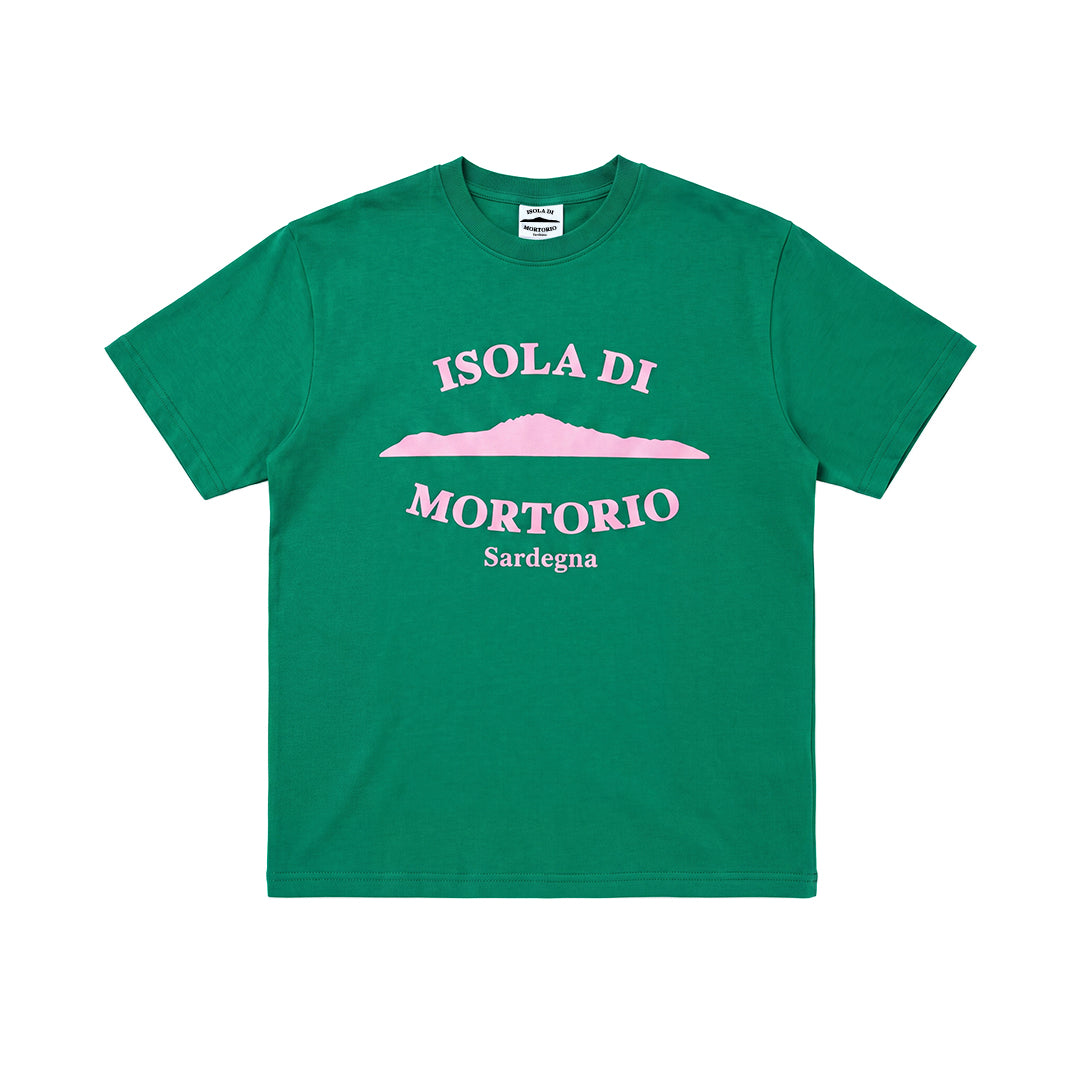 Classic Logo IDM Tee Green/Pink