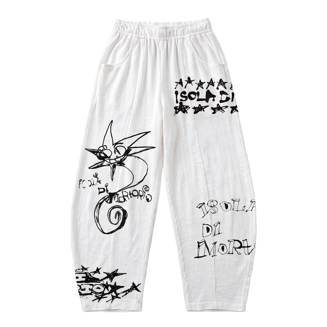 IDM Pants 26 White