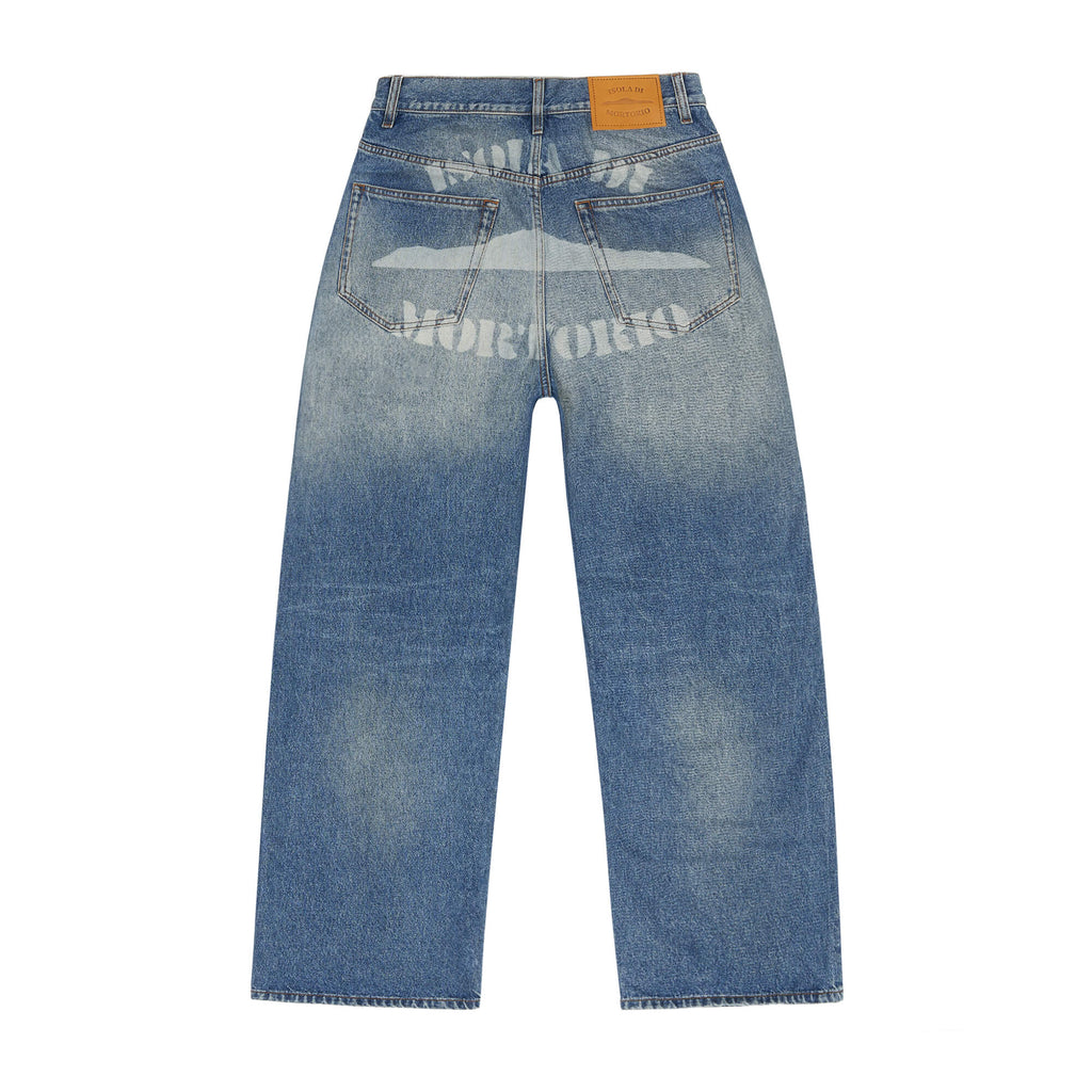 Classic Logo Washed Denim