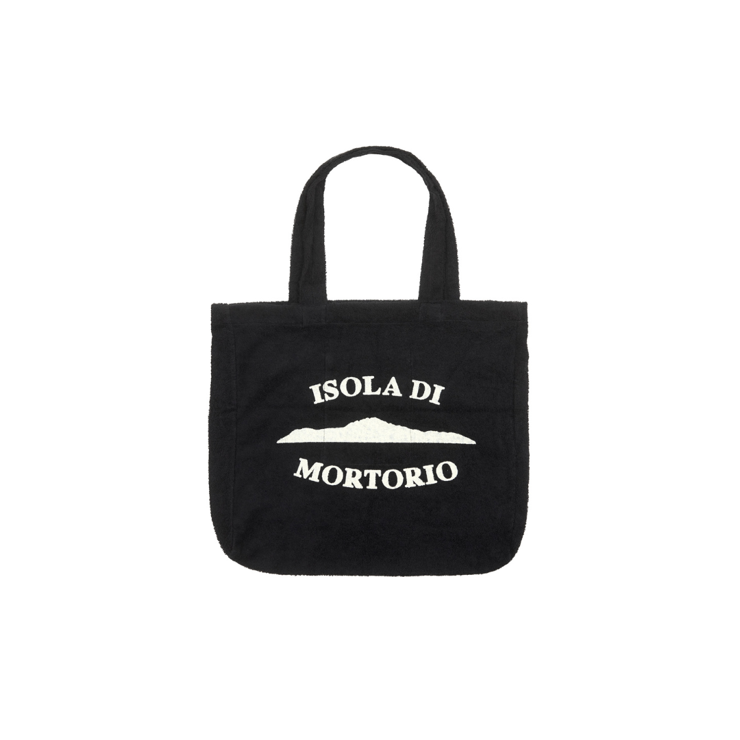 Cotton Terry Bag Black